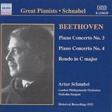 Schnabel / Lpo / Sargent CD - Beethoven / Piano Concerto No 3 & 4