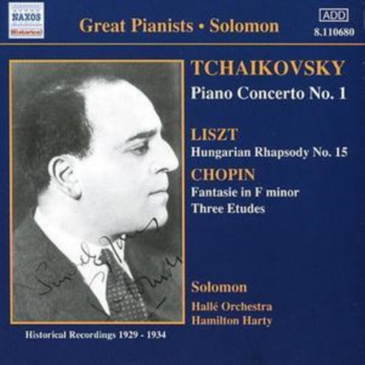 Solomonharty CD - Tchaikovskypiano Concerto No 1