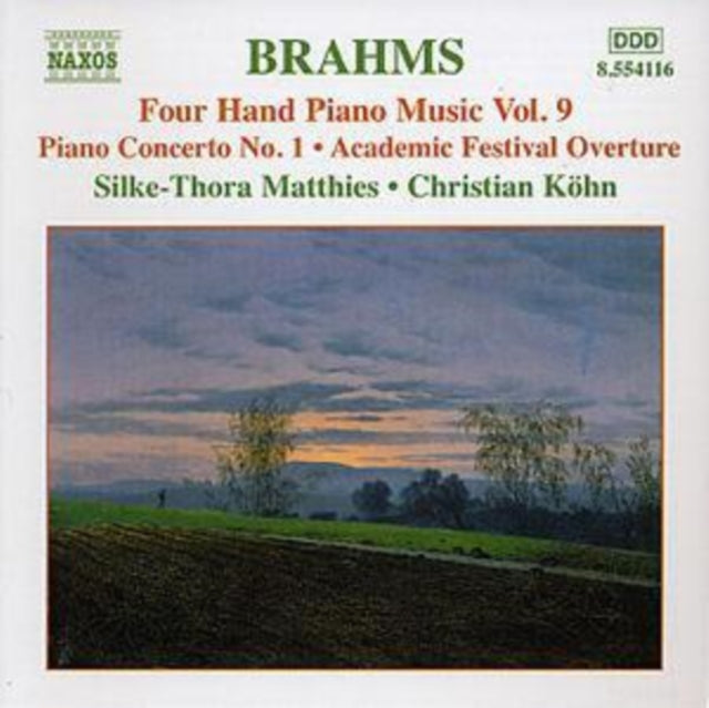 Matthieskohn CD - Brahmsfour Hand Piano Music Vol 9