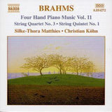 Matthieskohn CD - Brahmsfour Hand Piano Music Vol 11
