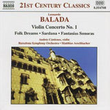 Barcelona Soaeschbacher CD - Baladaviolin Concerto No 1