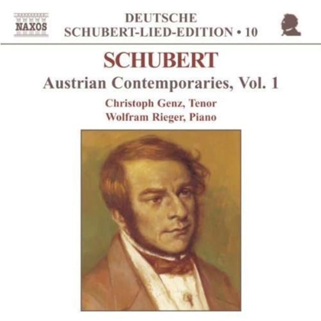 Genzrieger CD - Schubertdeutsche Lied Edition Vol 10