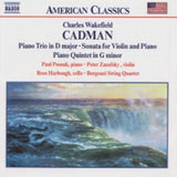 Posnakzazofskyharbough CD - Cadmanpiano Trio In D Majorsonata