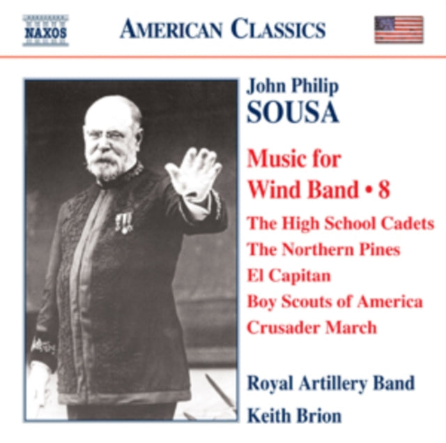 Royal Artillery Bandbrion CD - Sousamusic For Wind Band Vol 8