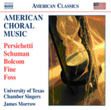 U Texas Singersmorrow CD - Variousamerican Choral Music