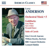 Criswellbbc Con Orslatkin CD - Andersonorchestral Music Vol 5