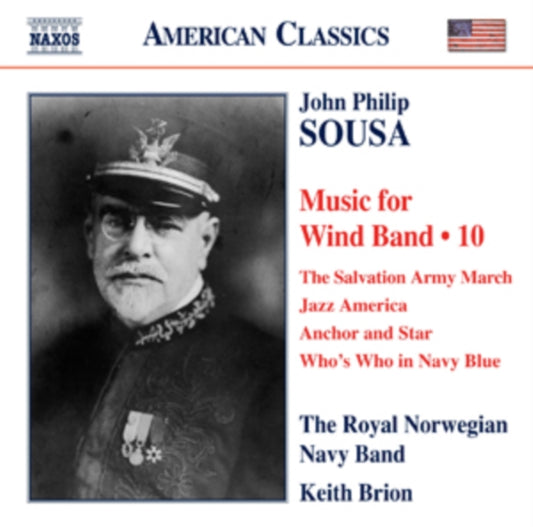 Norwegian Navy Bandbrion CD - Sousamusic For Wind Band 10