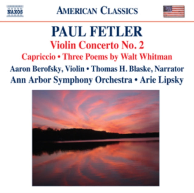 Berofskyann Arbor Solipsky CD - Fetlerviolin Concerto No 2