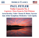 Berofskyann Arbor Solipsky CD - Fetlerviolin Concerto No 2