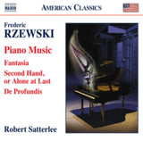 Robert Satterlee CD - Rzewskipiano Music