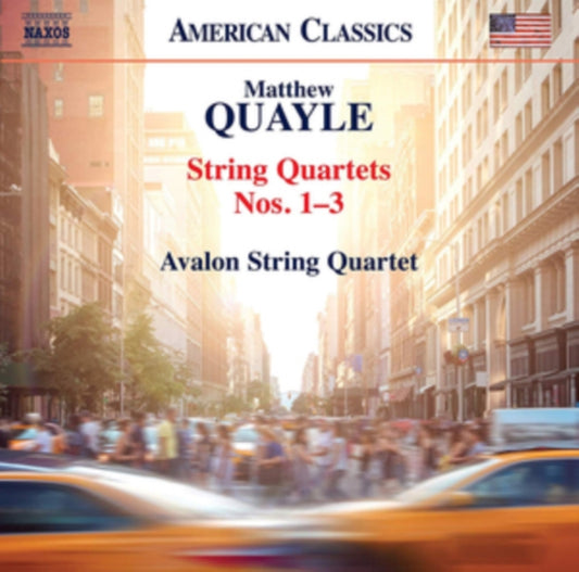 Avalon String Quartet CD - Quayle: String Quartets 1-3