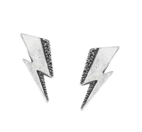 David Bowie Earrings - Flash