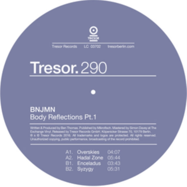 Bnjmn 12Inch - The Body Between Us Pt. 1