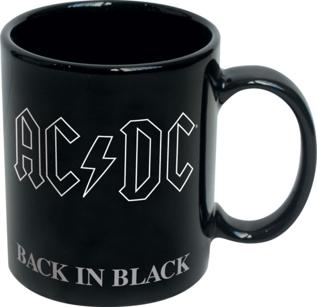 Ac/Dc Mug - Ac/Dc Back In Black 18Oz Black Mug