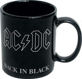 Ac/Dc Mug - Ac/Dc Back In Black 18Oz Black Mug