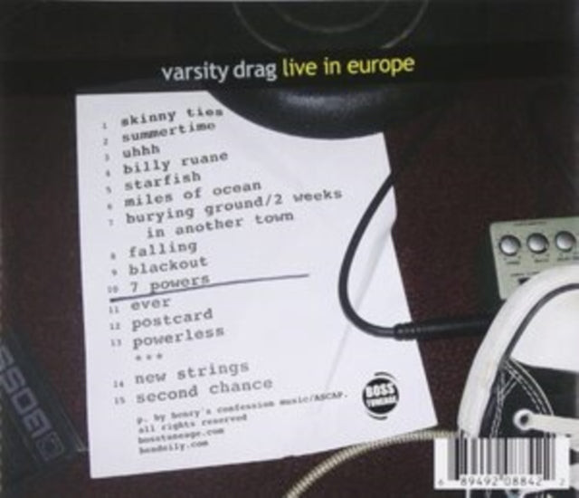 Varsity Drag CD - Rock N Roll Is Such A Hassle