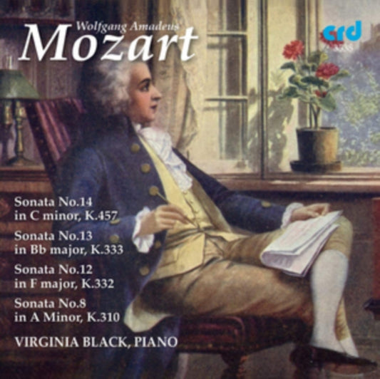 Virginia Black CD - Wolfgang Amadeus Mozart: Piano Sonatas: Sonata No. 14 In Cminor / Sonata No. 13 In Bb Major / Sonata No. 12 In F Major / Sonata No. 8 In A Minor