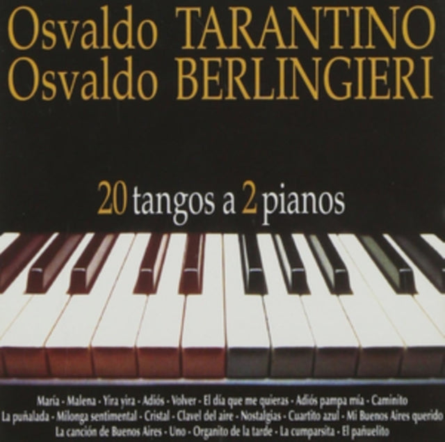 Osvaldo Tarantino CD - 20 Tangos A 2 Pianos