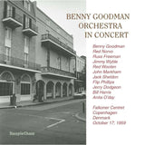 Benny Goodman Orchestra CD - In Concert