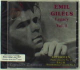 Gilels CD - Emil Gilels Legacy Vol. 1