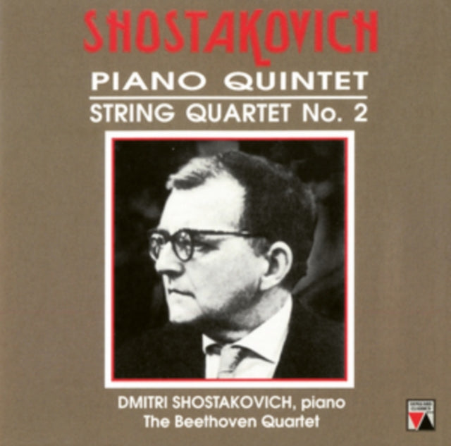 Shostakovich (Pno) / Beethoven Quartet CD - Shostakovich Piano Quintet / String Quartet No.2