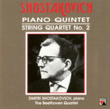 Shostakovich (Pno) / Beethoven Quartet CD - Shostakovich Piano Quintet / String Quartet No.2