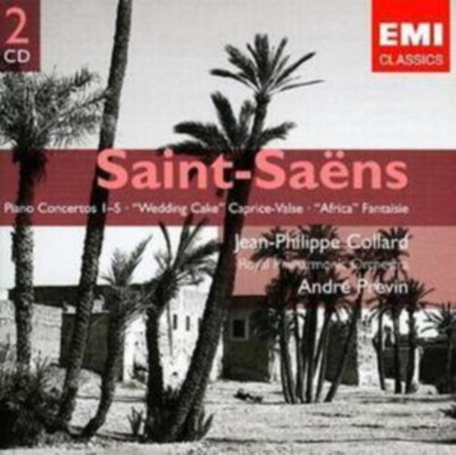 Collard/Rpo/Previn CD - Saint-Saens/Piano Concertos