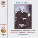 Philip Thomson CD - Liszt / Complete Piano Music - Vol. 3
