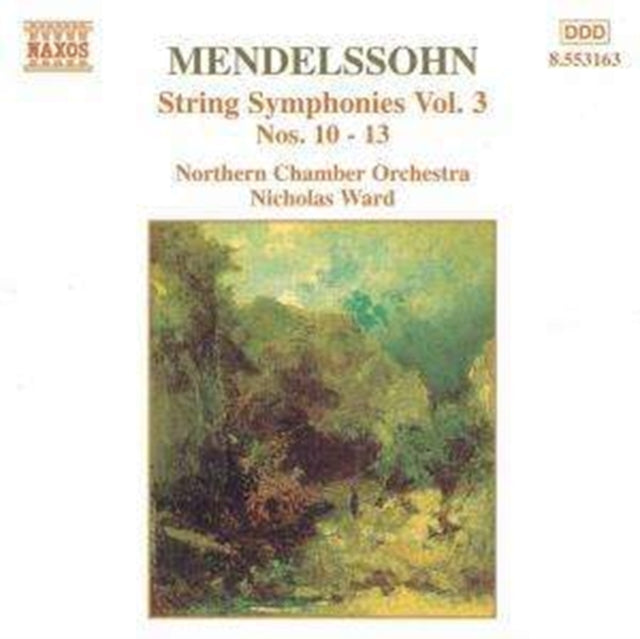 Northern Coward CD - Mendelssohnstring Symphonies Vol 3