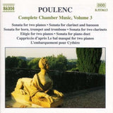 Tharaud / Chaplin / Spaendonck CD - Poulenc / Complete Chamber Music - Vol. 3