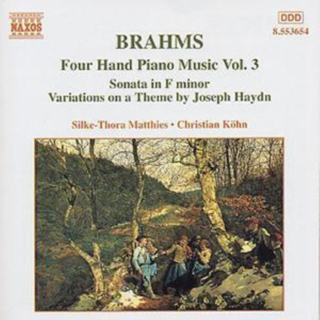 Matthieskohn CD - Brahmsfour Hand Piano Music Vol 3