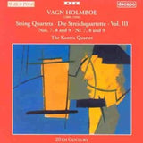 V. Holmboe CD - Streichquartette Vol. 3