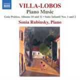 Sonia Rubinsky CD - Villa-Lobos / Piano Music - Vol. 8