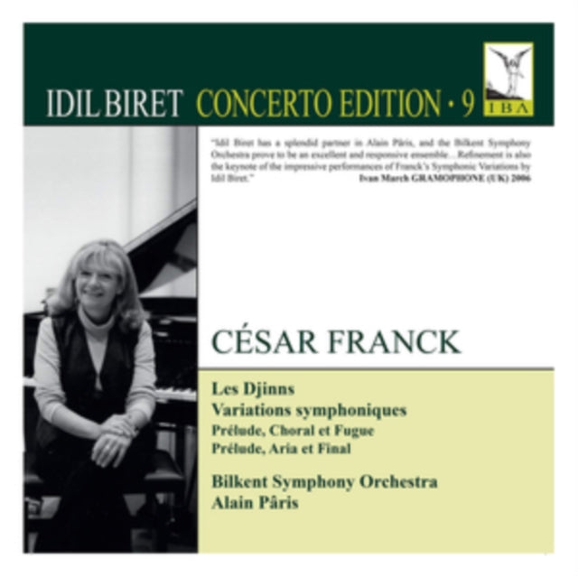 Idil Biret / Bilkent So / Paris CD - Cesar Franck: Les Djinns. Variations Symphoniques. Prelude. Choral Et Fugue. Prelude. Aria Et Final