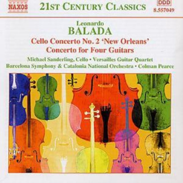 Sanderlingversailles Guitar CD - Baladacello Concerto No 2