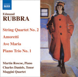 Roscoe / Daniels / Maggini Quartet CD - Rubbra / String Quartet No 2