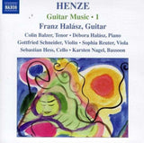 Franz Halasz CD - Henze / Guitar Music - Vol. 1