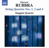 Maggini Quartet CD - Rubbra / String Quartets 1 3 & 4