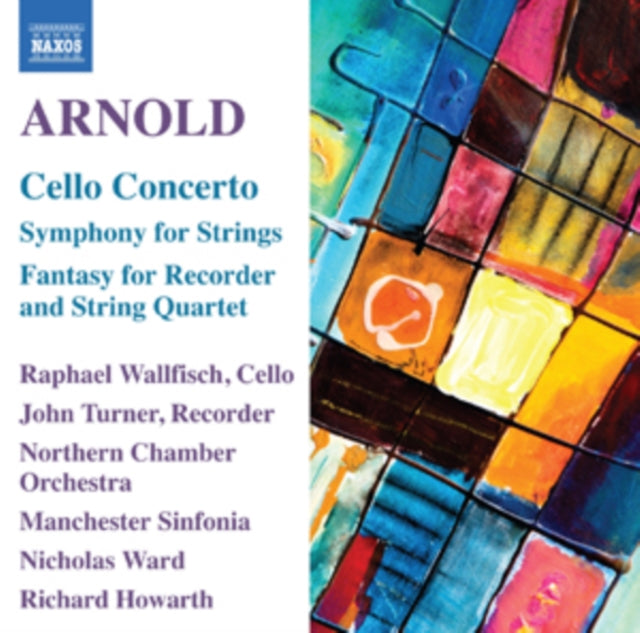 Wallfisch / Northern Co / Howarth CD - Arnold / Cello Concerto