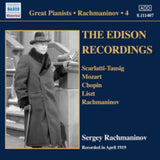 Sergei Rachmaninov CD - Rachmaninov / The Edison Recordings