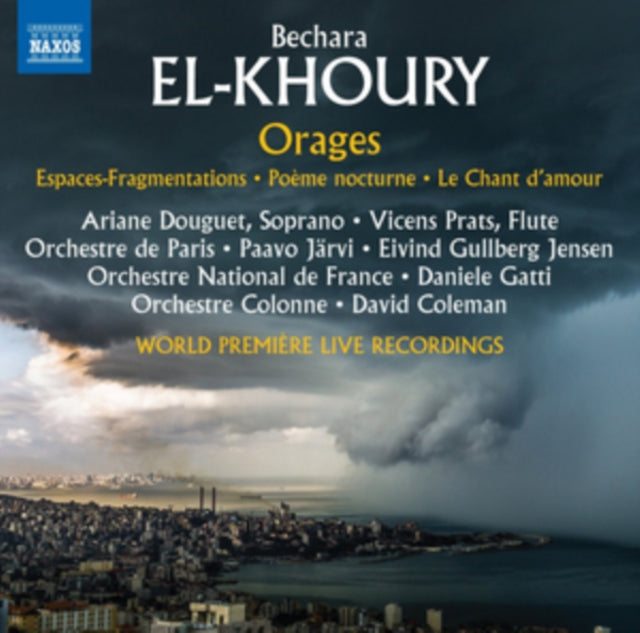 Orchestre Colonne/Coleman CD - El-Khoury/Orages