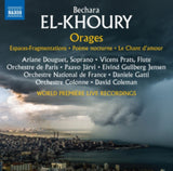 Orchestre Colonne/Coleman CD - El-Khoury/Orages