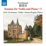 Grossman / Kagan CD - Ries: Sonatas. Vol. 3
