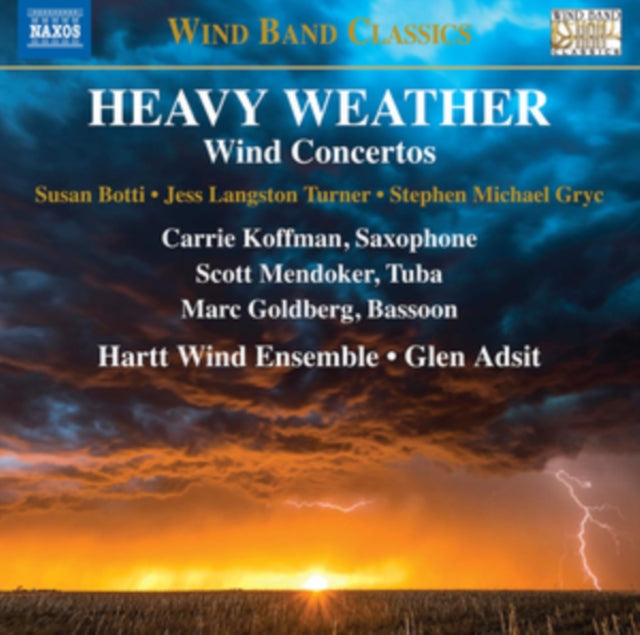 Hartt Wind Ens / Adsit CD - Heavy Weather - Wind Concertos
