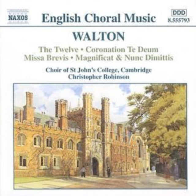 St Johns College Chrobinson CD - Waltonchoral Music