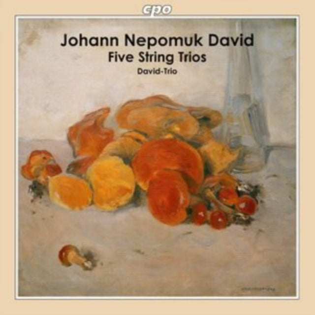 David-Trio CD - Johann Nepomuk David: Five String Trios