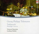 Virtuosi Saxoni / Guttler CD - Telemann/Tafelmusik (Extracts)