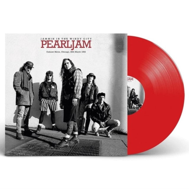 Pearl Jam LP - Jammin In The Windy City (Red Vinyl)