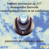 Panayiotis Demopoulos CD - Brahms: Intermezzi. Op.117