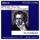 Trio Santoliquido CD - Beethoven Piano Trios